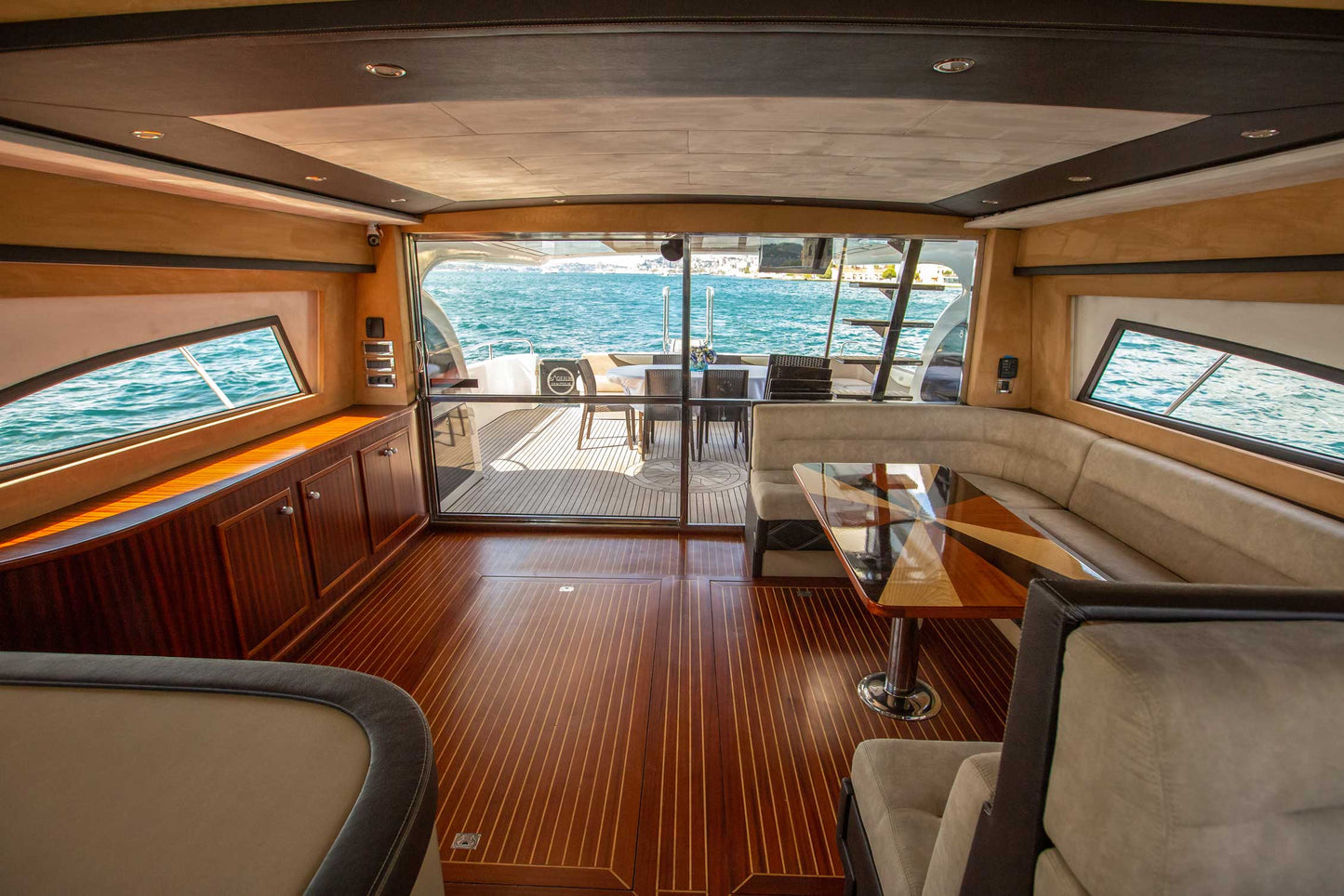 Istanbul Bosphorus Sunset Cruise on Private Luxury Yacht