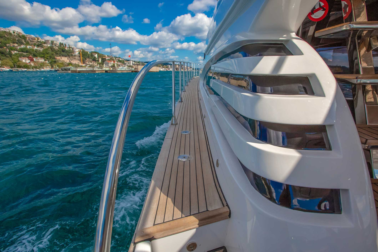 Istanbul Bosphorus Sunset Cruise on Private Luxury Yacht