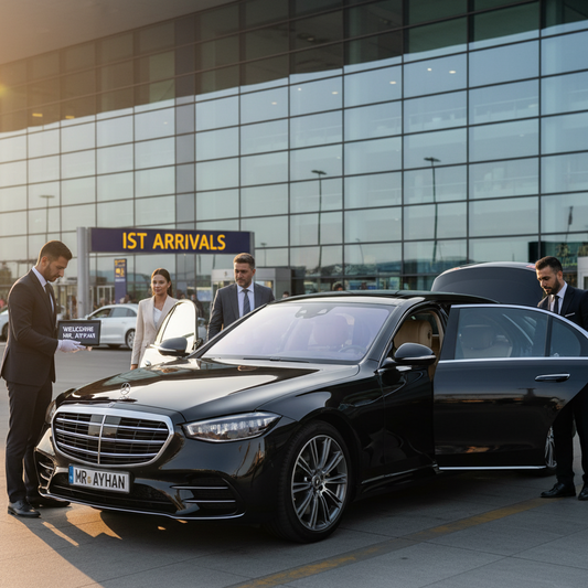 Istanbul Airports (IST or SAW) Transfer with Mercedes S Class