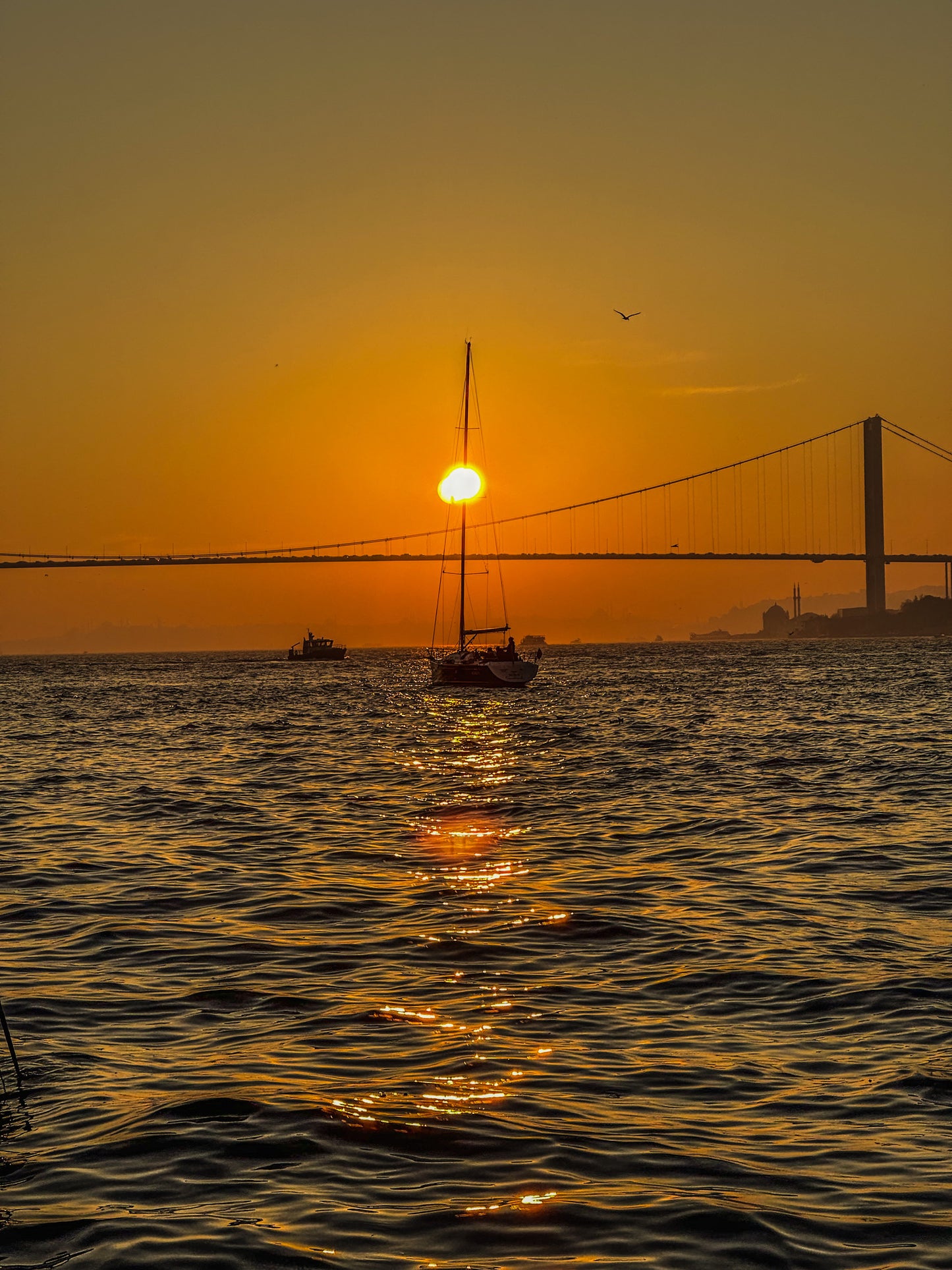 Istanbul Bosphorus Sunset Cruise on Private Luxury Yacht